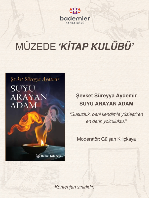 Kitap Kulübü ‘Suyu Arayan Adam’