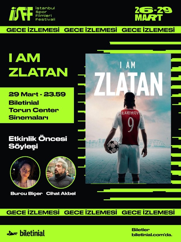 İstanbul Spor Filmleri Festivali Gece İzlemesi