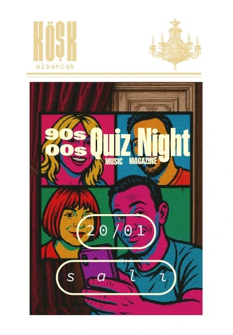 90s 00s Quiz Night&DJ Set-Music&Magazine
