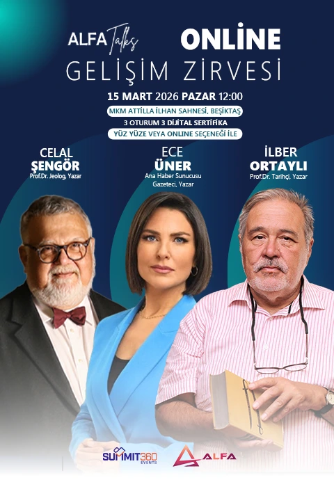 AlfaTalks İstanbul Gelişim Zirvesi / 15 Mart 2026 (Online)