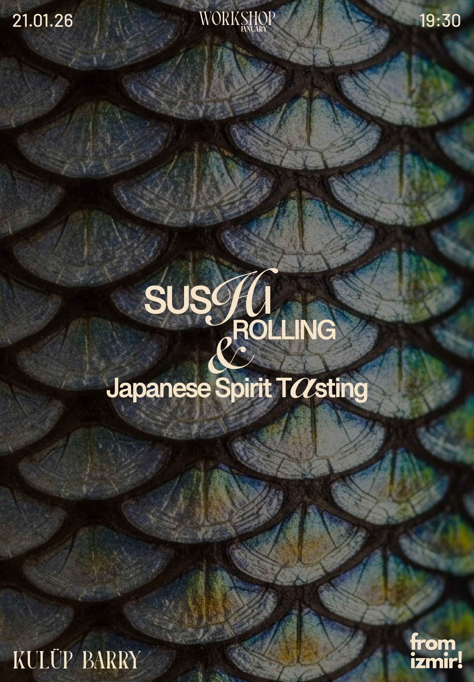 Sushi Rolling & Japanese Spirit Tasting