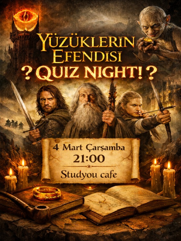 Yüzüklerin Efendisi Quiz Night