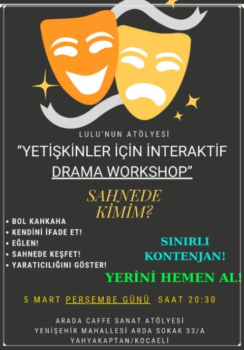 Auroray Art İle Drama Workshop