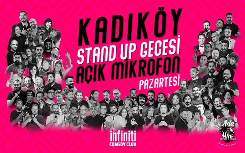 Kadıköy Stand up Gecesi Pazartesi Açık Mikrofon