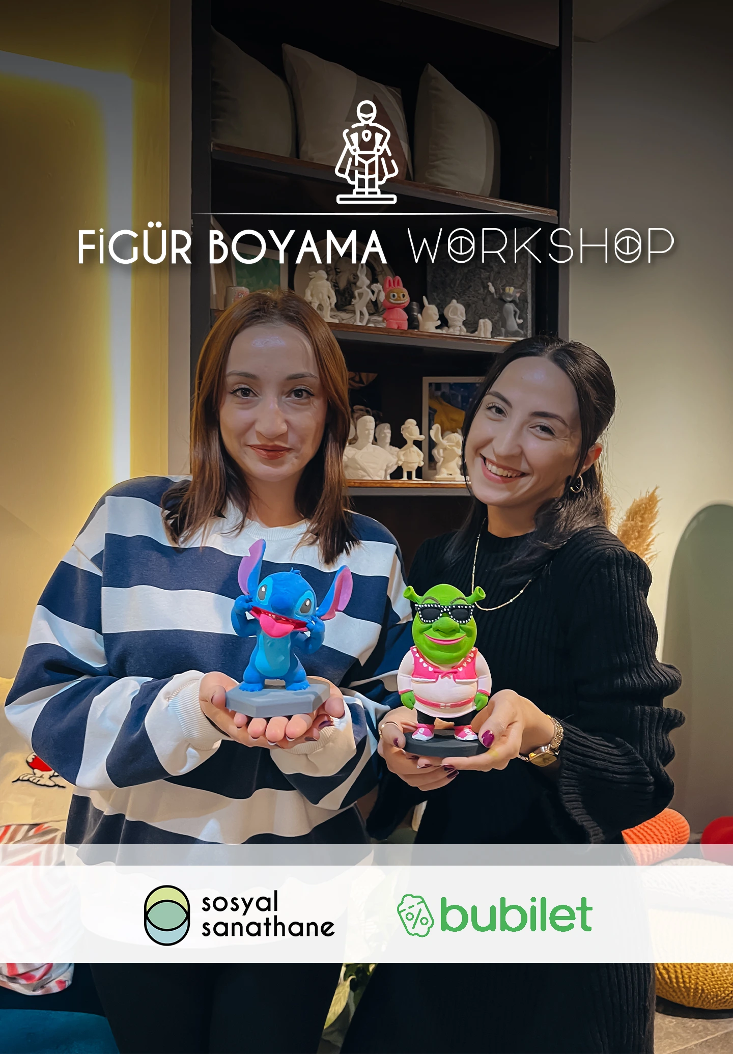 3D Figür Boyama Workshop: Sosyal Sanathane Ankara | Etkinlik Takvimi