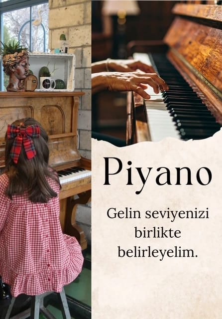 Piyano Aylık Ders Paketi (Yetişkin ve Çocuk)