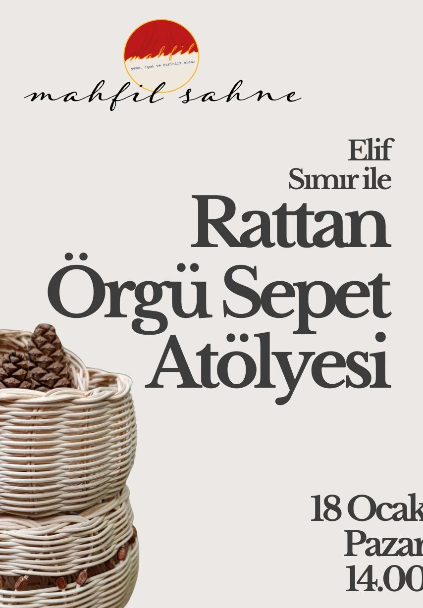 Rattan Örgü Sepet Atölyesi