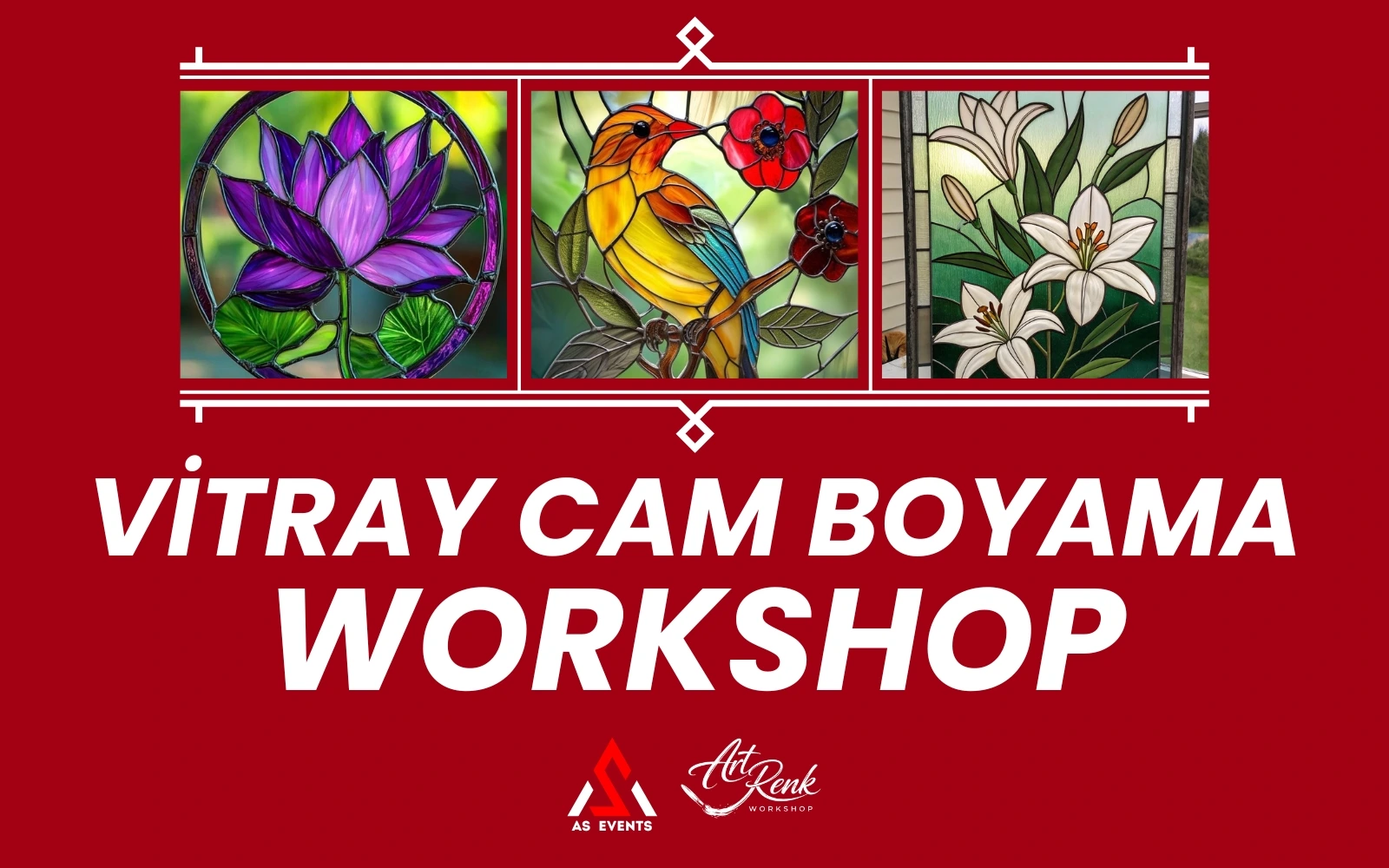 Workshop: Vitray Cam Boyama
