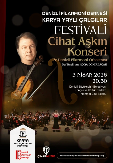 Cihat Aşkın Denizli Filarmoni Orkestrası Konseri