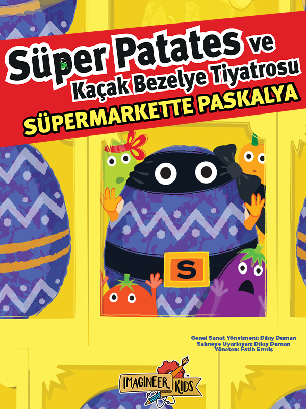 Süper Patates Ve Kaçak Bezelye - Süpermarkette Paskalya