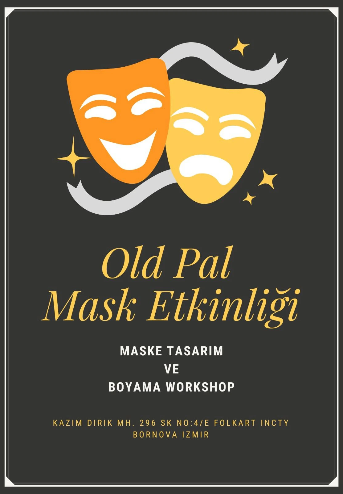 Maske Tasarım ve Boyama Workshop