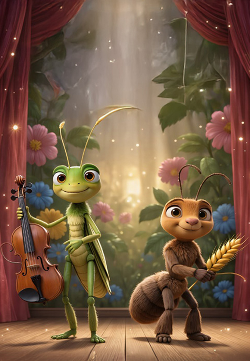 Ağustos Böceği İle Karınca