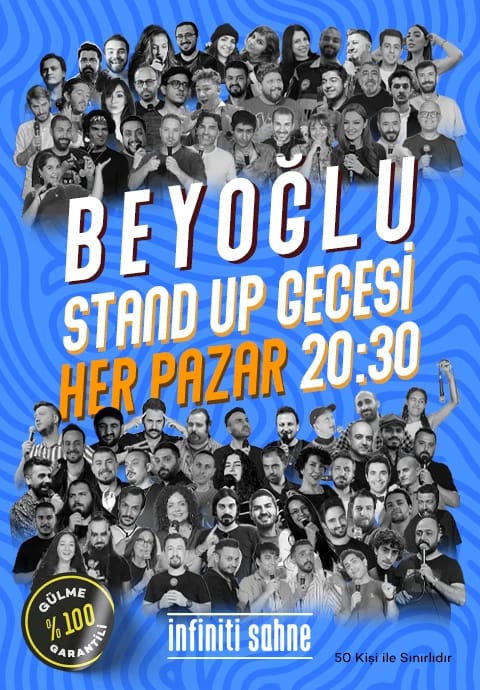 Stand Up Taksim / Beyoğlu Gecesi - Pazar 20:30