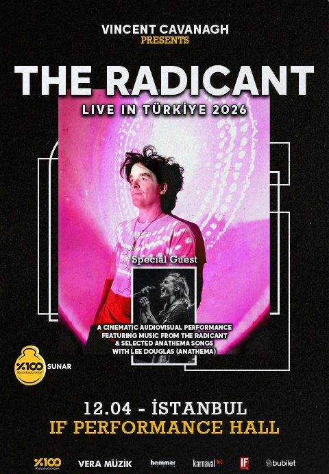 %100 Metal Sunar: The Radicant + Selected Anathema Songs with Lee Douglas | İstanbul