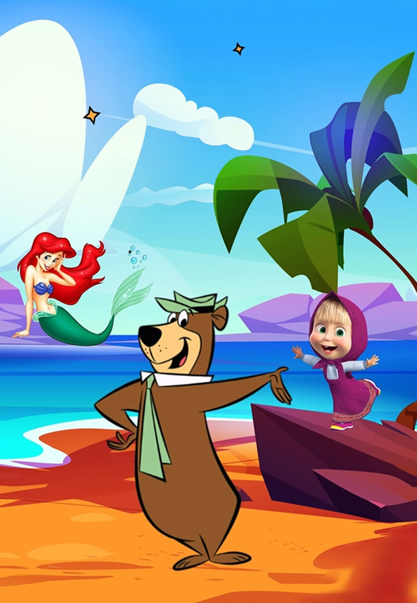 Ayı Yogi Deniz Kızı Bilmecesi