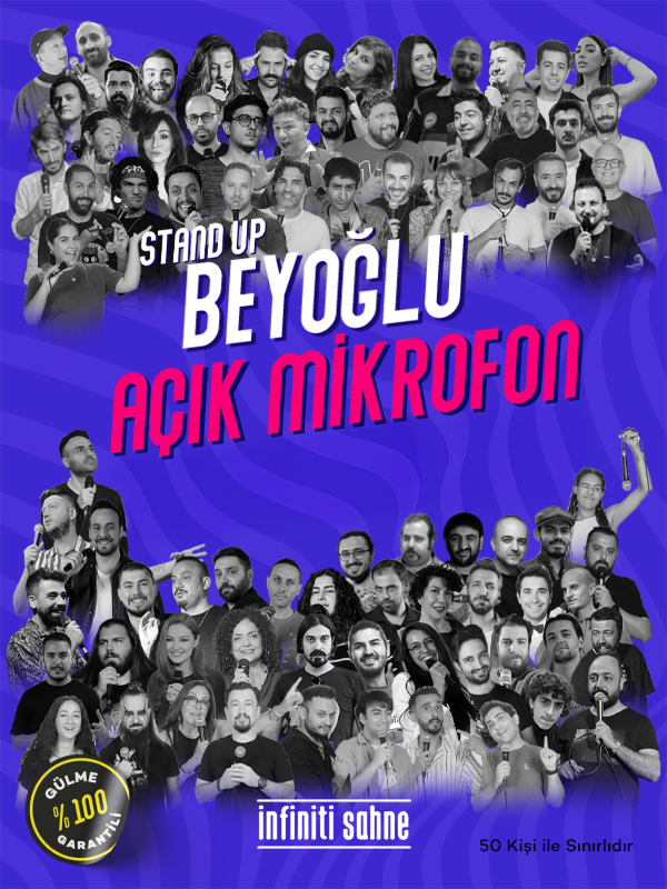 Stand up Açık Mikrofon Beyoğlu Çarşamba