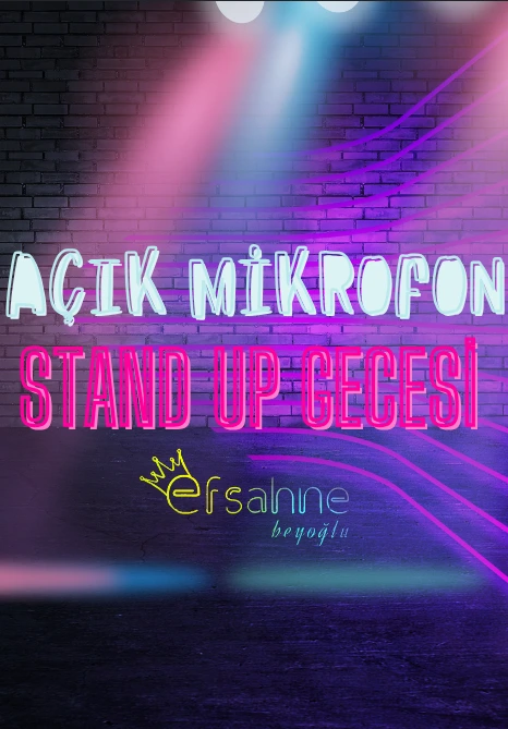 AÇIK MİKROFON Stand up Gecesi  Taksim- Pera- Beyoğlu