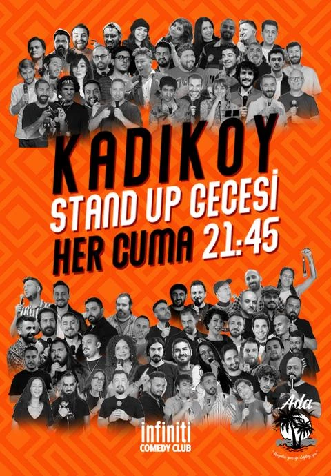 Kadıköy Stand-up Gecesi - Cuma 21:45
