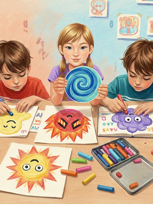 Resim Çizerek Duyguları Tanımlıyoruz