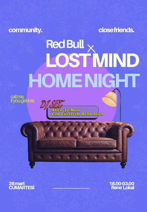 Lost Mind Home Night Party