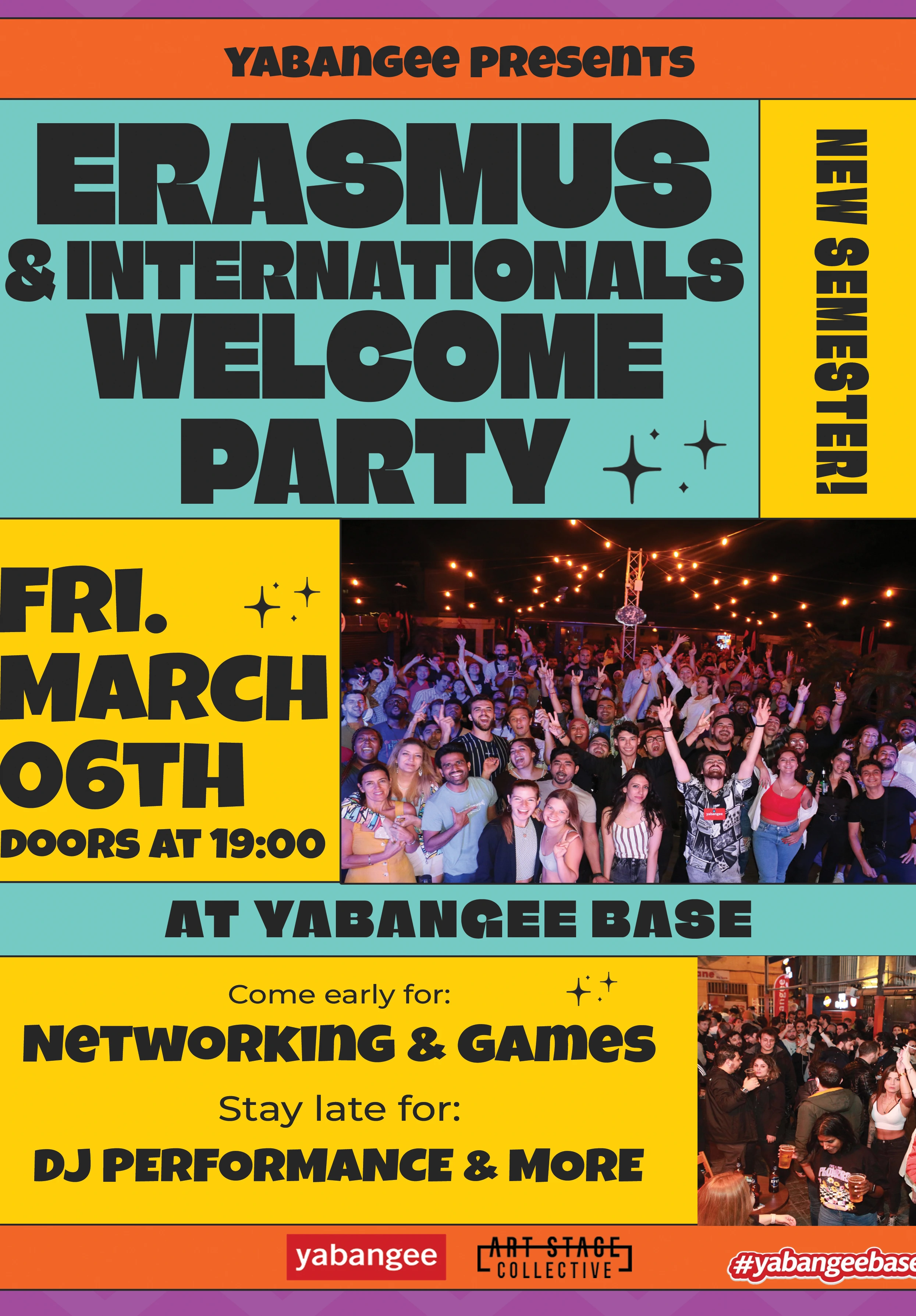 Erasmus & Internationals Welcome Party!