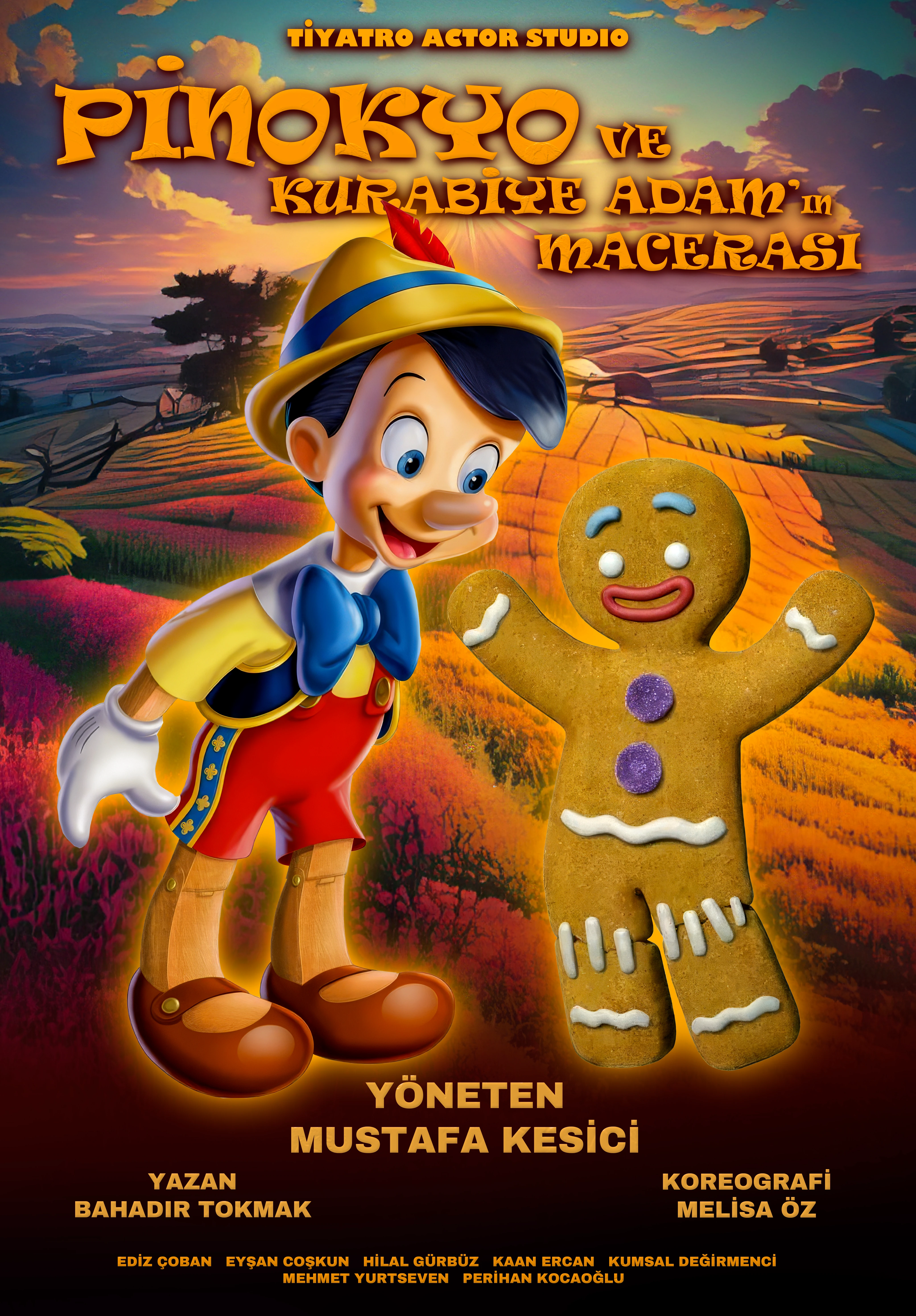 Pinokyo ve Kurabiye Adam