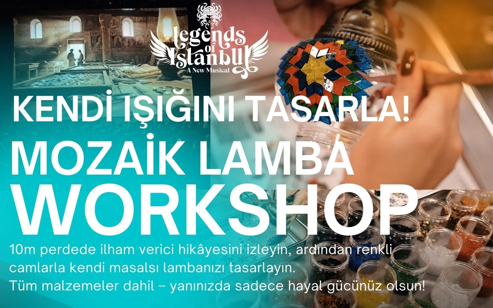 Mozaik Lamba Atölyesi – Ayasofya Karşısında Film Gösterimli