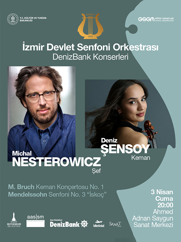 İzmir Devlet Senfoni Orkestrası 3 Nisan Konseri