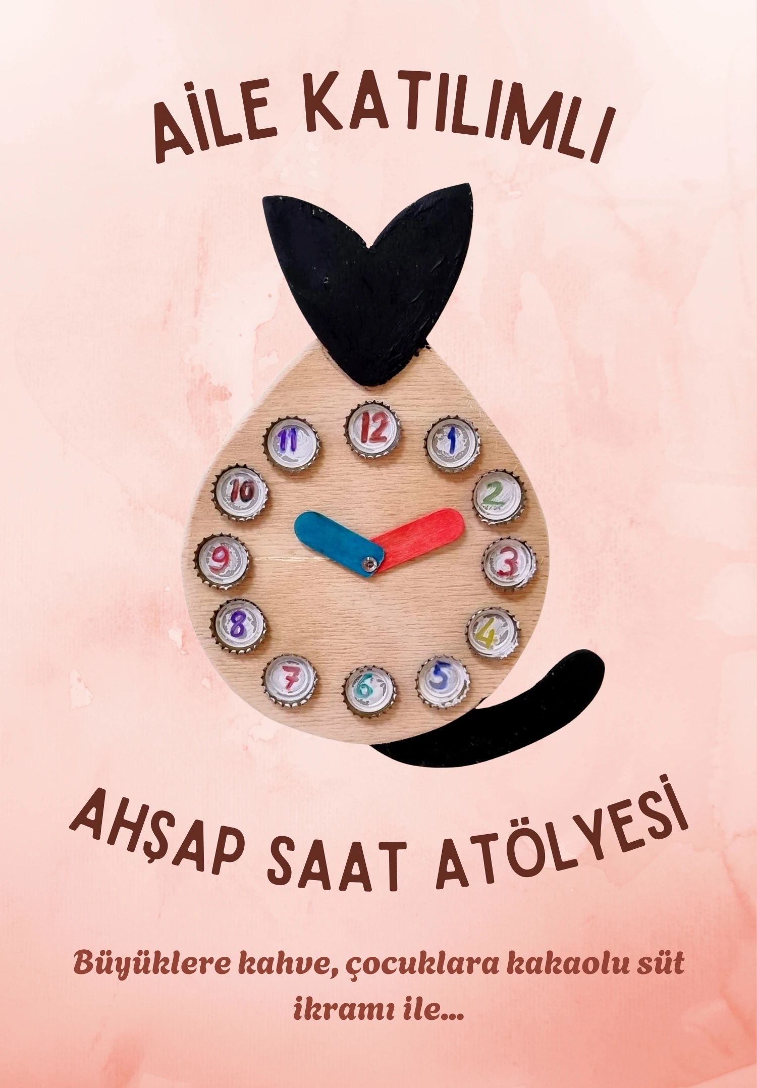 Aile Boyu Workshop: Ahşap Saat