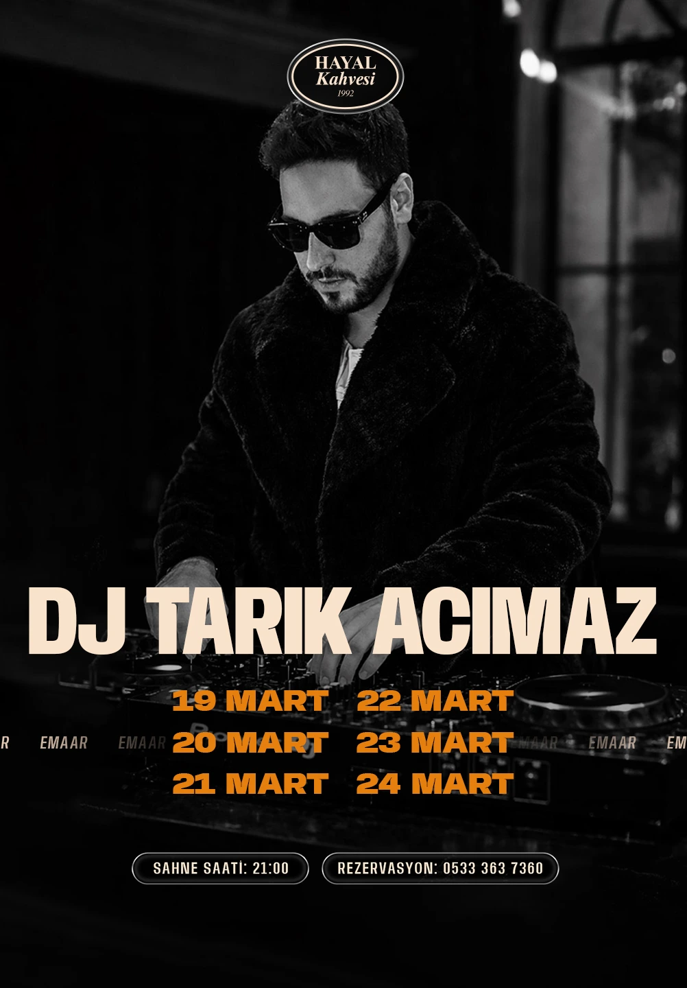DJ Tarık Acımaz ile Geçmişten Günümüze 90'lar 2000'ler Türkçe Pop