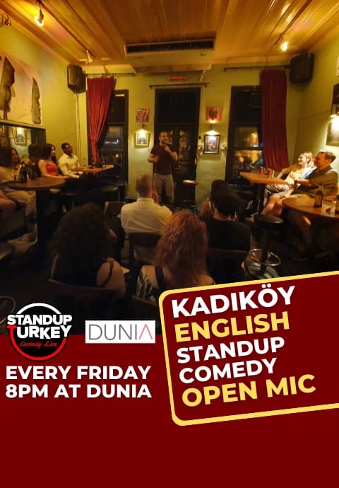 Kadıköy English Stand Up Comedy Open Mic
